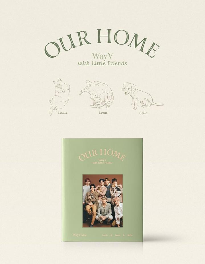 WAYV PHOTOBOOK - OUR HOME : WAYV WITH LITTLE FRIENDS