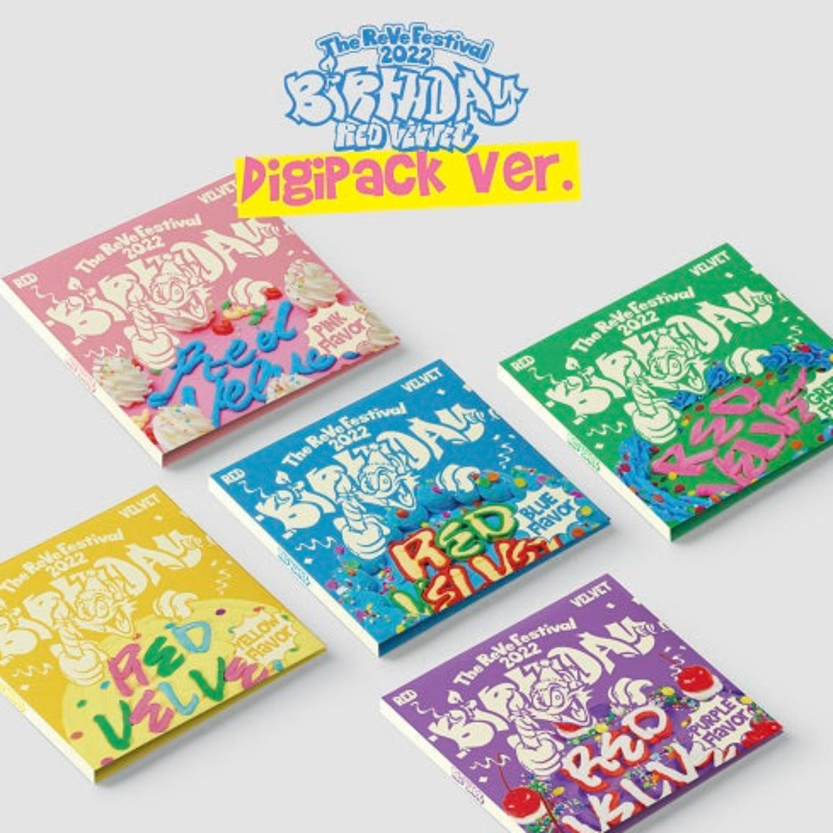 RED VELVET MINI ALBUM VOL. 8 - THE REVE FESTIVAL 2022 - BIRTHDAY (DIGIPACK VERSION)