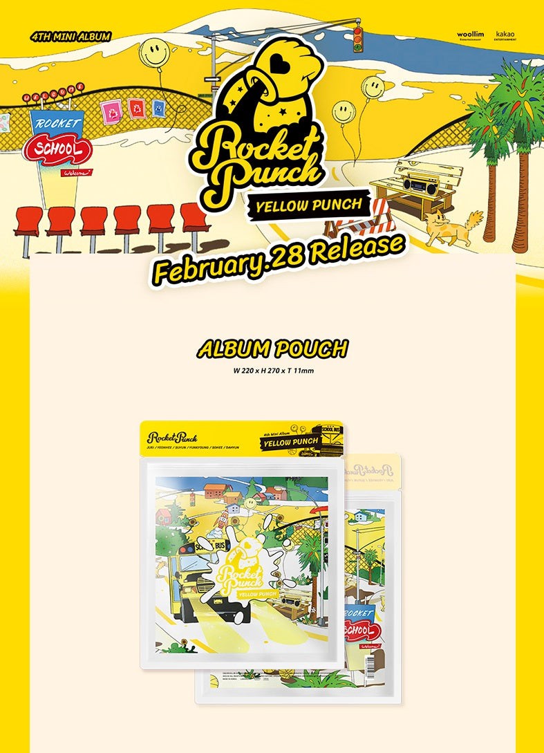 ROCKET PUNCH MINI ALBUM VOL. 4 - YELLOW PUNCH