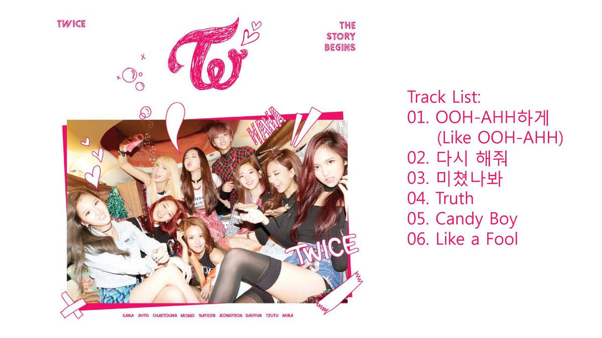 TWICE MINI ALBUM VOL. 1 - THE STORY BEGINS