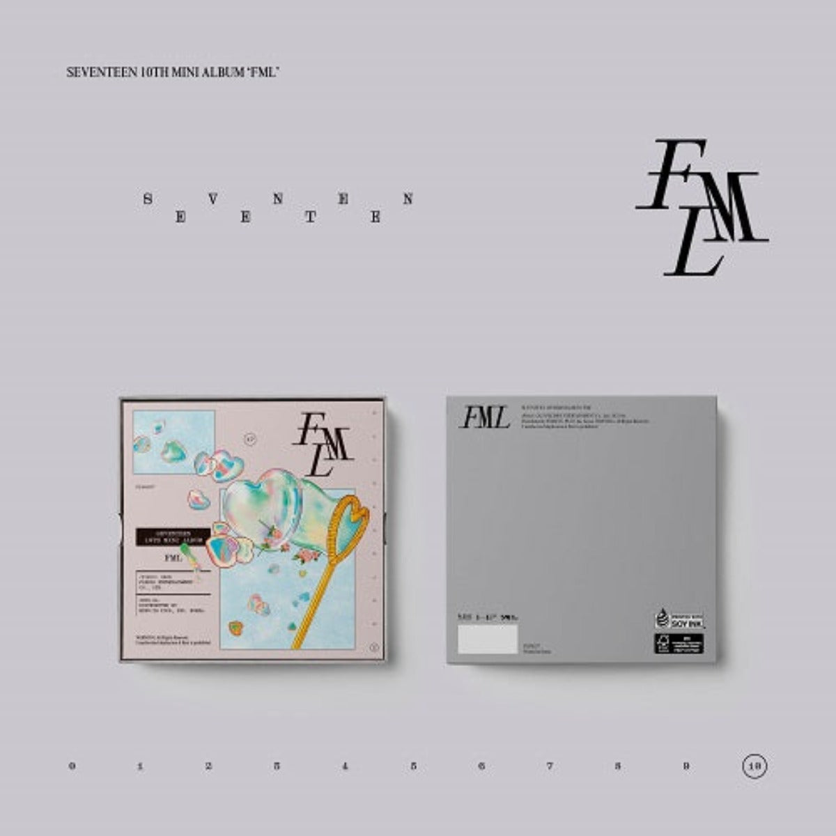 SEVENTEEN MINI ALBUM VOL. 10 - FML (CARAT VERSION)