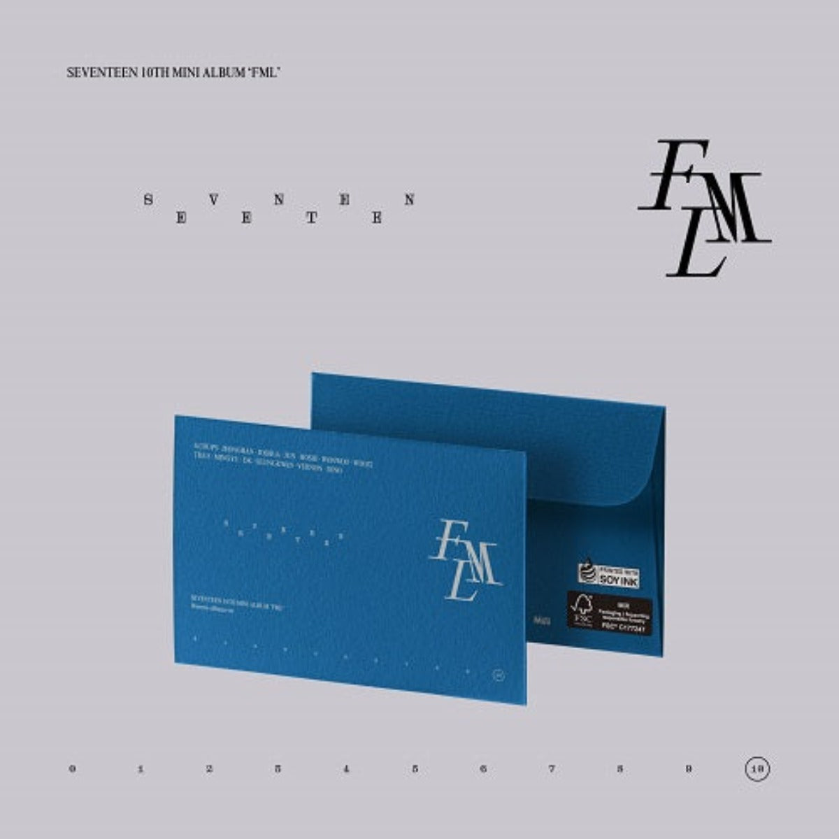 SEVENTEEN MINI ALBUM VOL. 10 - FML (WEVERSE ALBUM)