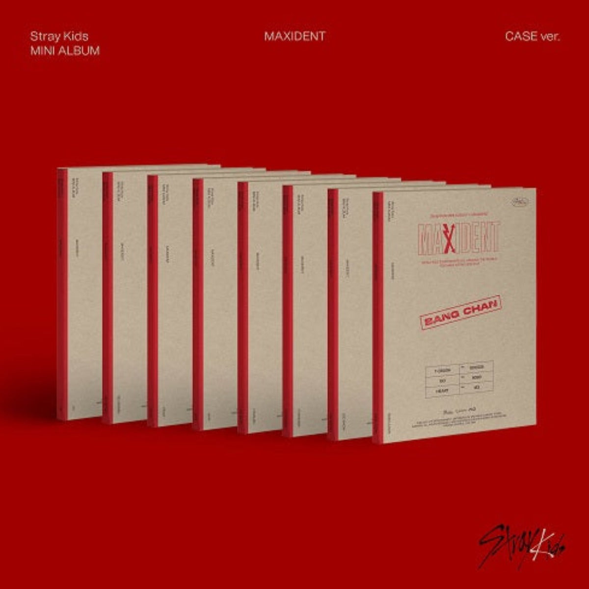 STRAY KIDS MINI ALBUM VOL. 7 - MAXIDENT (CASE VERSION)