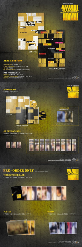 STRAY KIDS SPECIAL ALBUM - CLÉ 2 : YELLOW WOOD