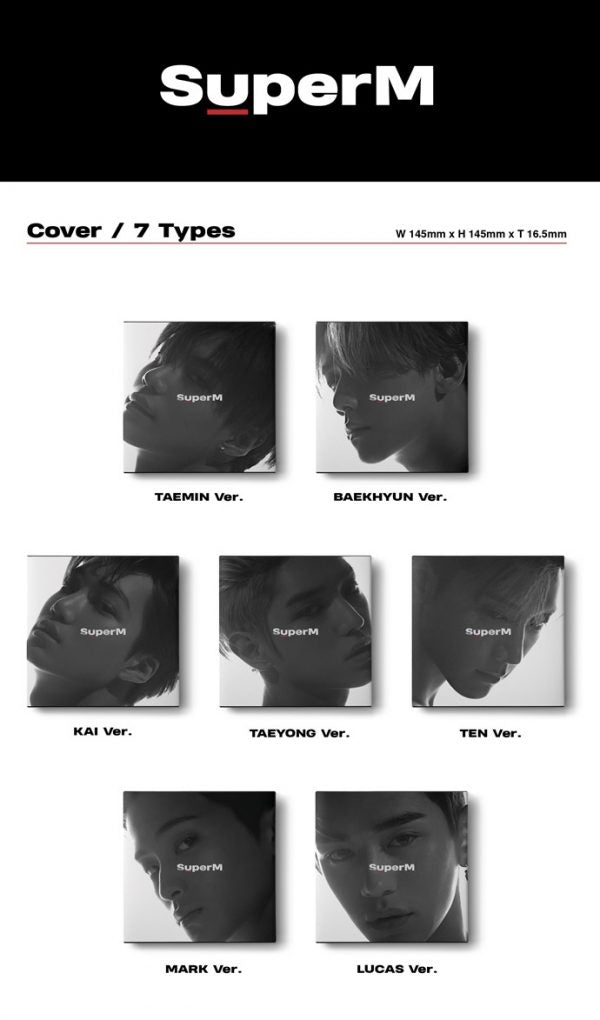 SUPERM MINI ALBUM VOL. 1 - SUPERM (KAI VERSION)