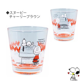 PEANUT SNOOPY© Japan Glass 5 colours