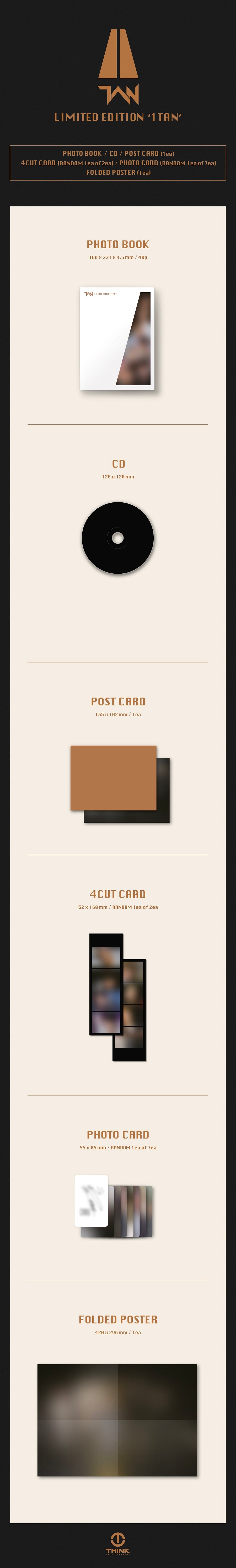 TAN Mini Album Vol. 1 - LIMITED EDITION 1TAN