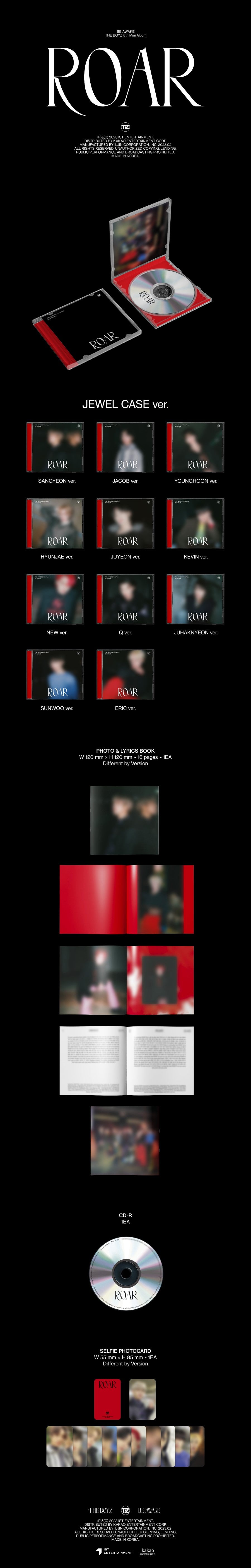 THE BOYZ MINI ALBUM VOL. 8 - BE AWAKE (JEWEL CASE VERSION)