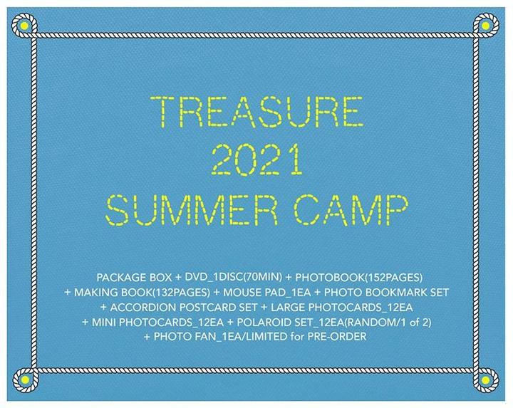 TREASURE - 2021 Summer Camp (DVD)