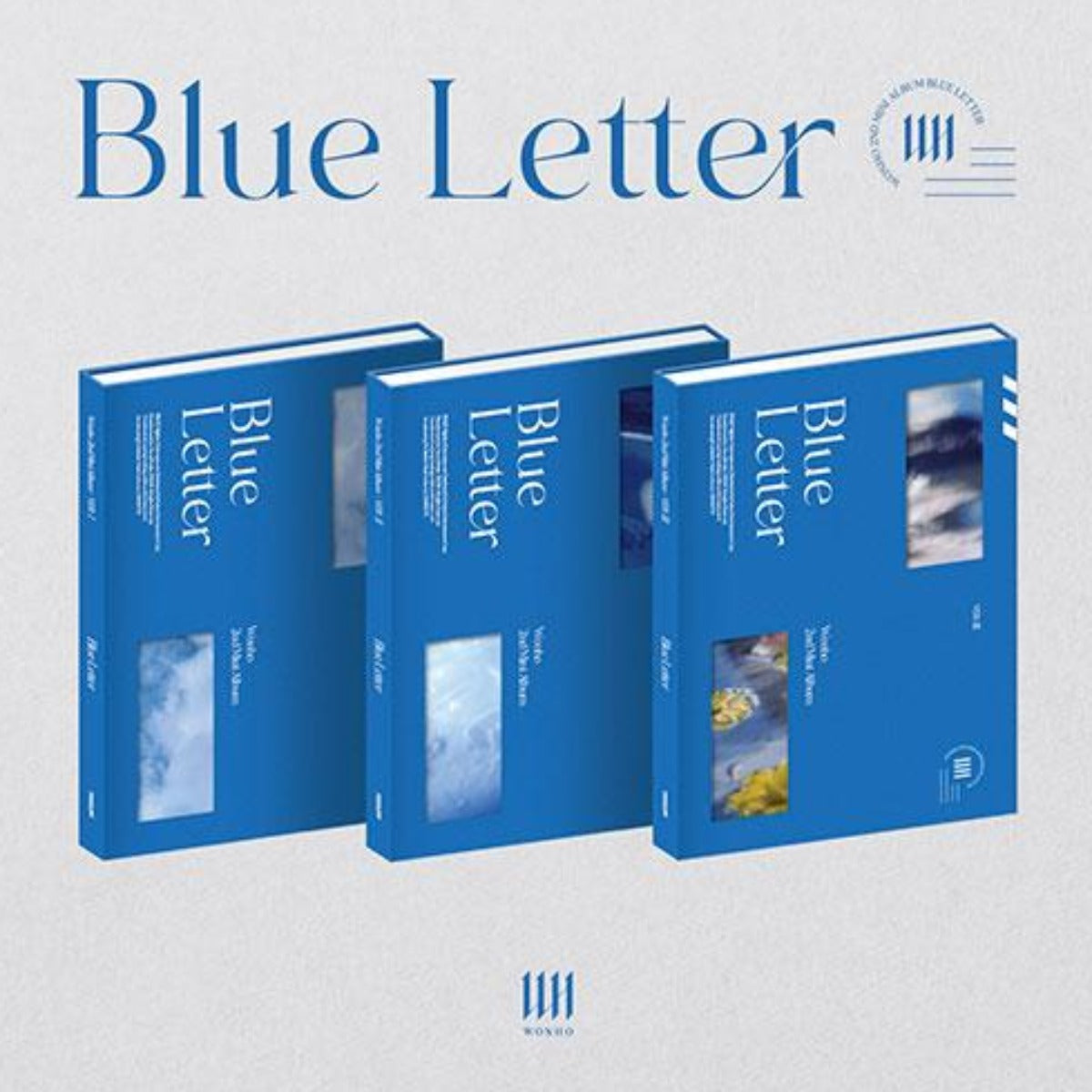 Won Ho Mini Album Vol. 2 - Blue Letter (Random Version)