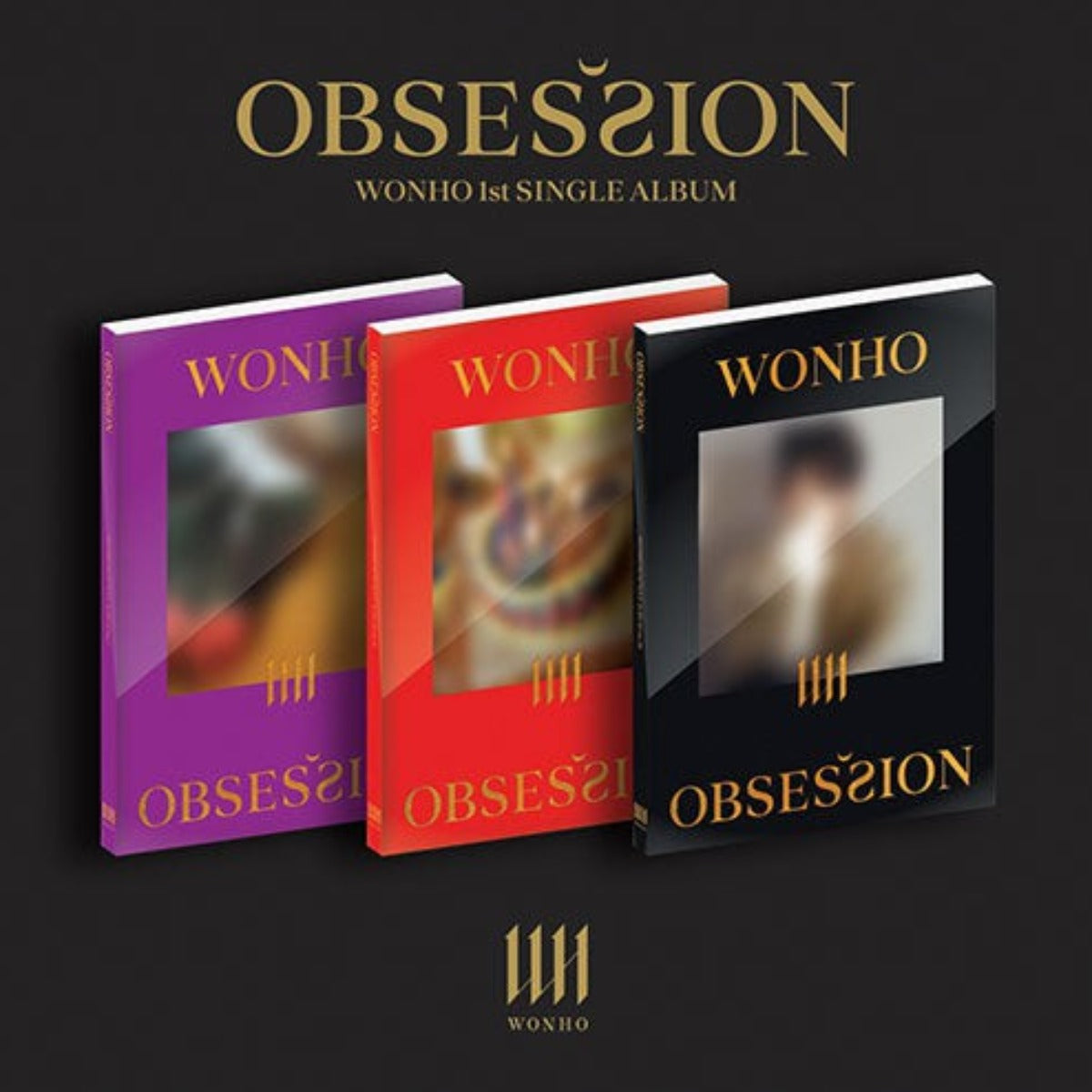 Won Ho Single Album Vol. 1 - OBSESSION (Random Version)