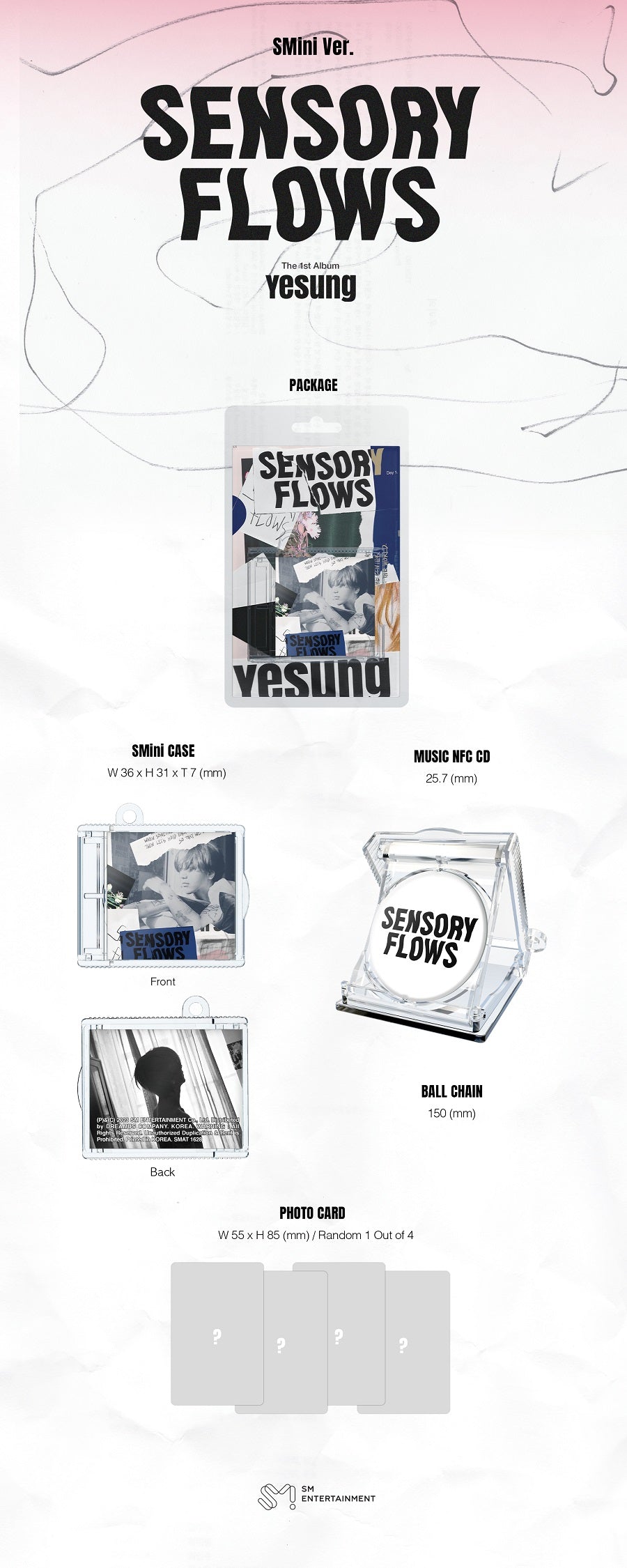 SUPER JUNIOR: YE SUNG VOL. 1 - SENSORY FLOWS (SMINI VERSION)